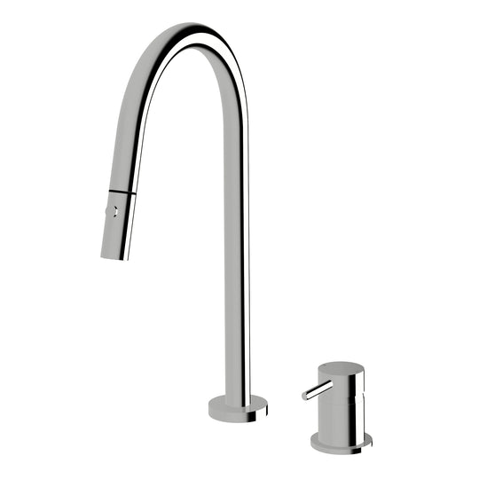 Sussex Virgo Hob Mixer Set Pull Out Spray