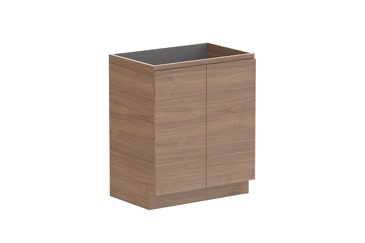 Glacier All Door Trio Floor Mount Vanity