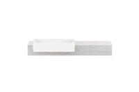 Michel Semi-Recessed Wall Hung Vanity
