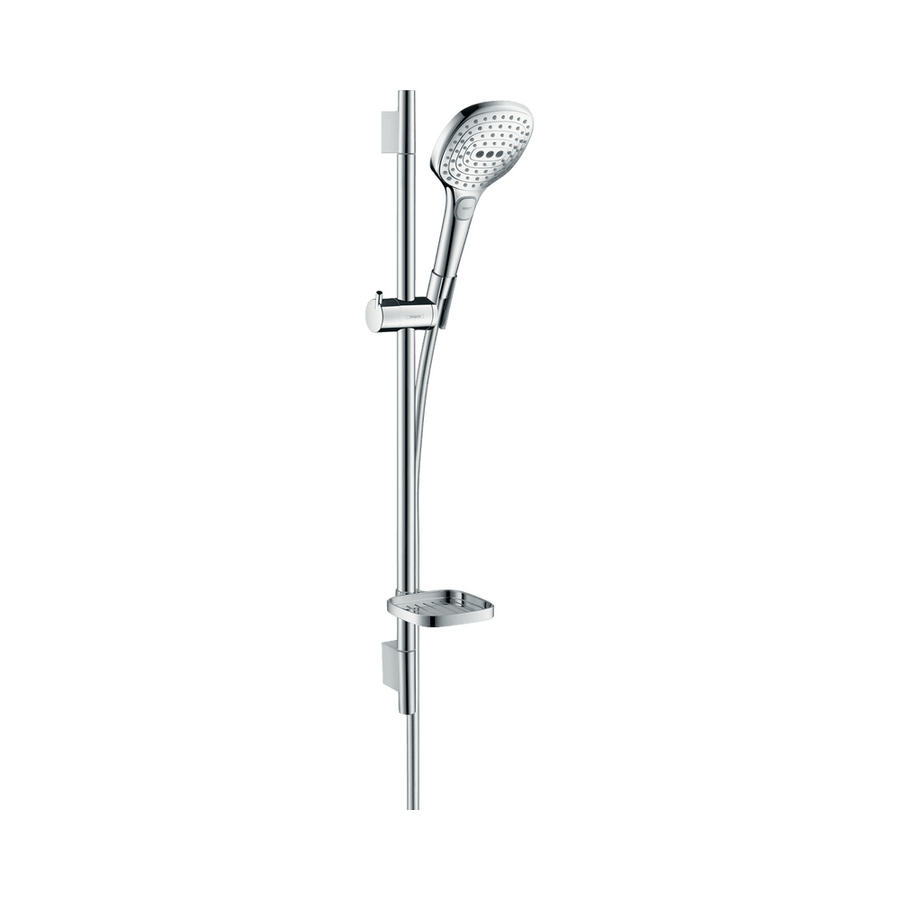 Raindance Select E Shower set 120 3jet EcoSmart 9 l/min with shower bar 65 cm and soap dish