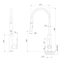 Deja Pull Out Sink Mixer – Lead Free