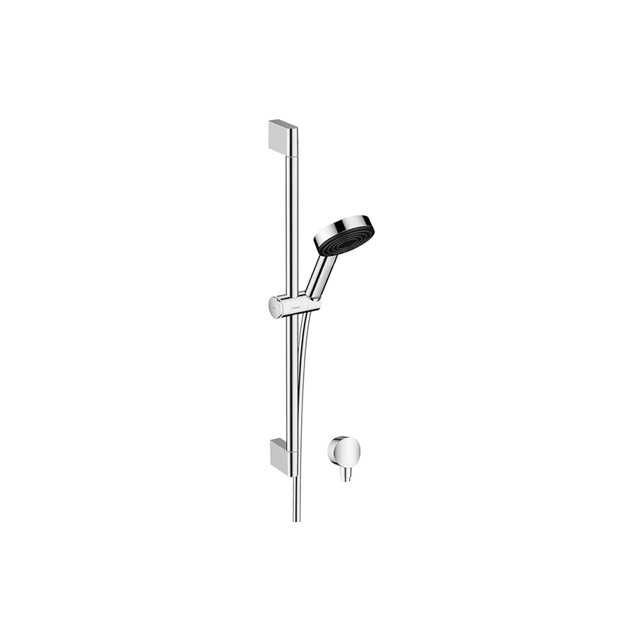 Pulsify S Shower set 105 1jet with shower bar 65 cm and wall outlet