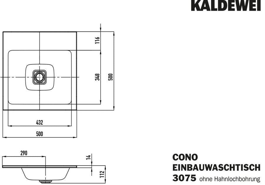 Cono Inset Basin