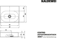 Centro Above Counter Basin