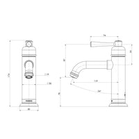 Cromford Basin Mixer – Lead Free