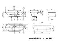 Vaio Duo Opal Built in Bathtub