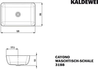 Cayono Above Counter Basin