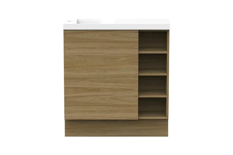 Petite Shelf Floor Mount Vanity