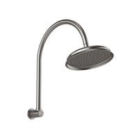 Wiltern High-Rise Shower Arm & Rose