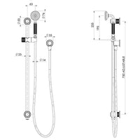 Wiltern Rail Shower