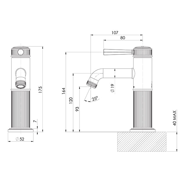 Wiltern Basin Mixer
