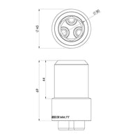 Wiltern Wall Mixer Body Extension