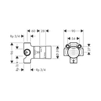 Quattro Four-way Diverter Valve Basic Set
