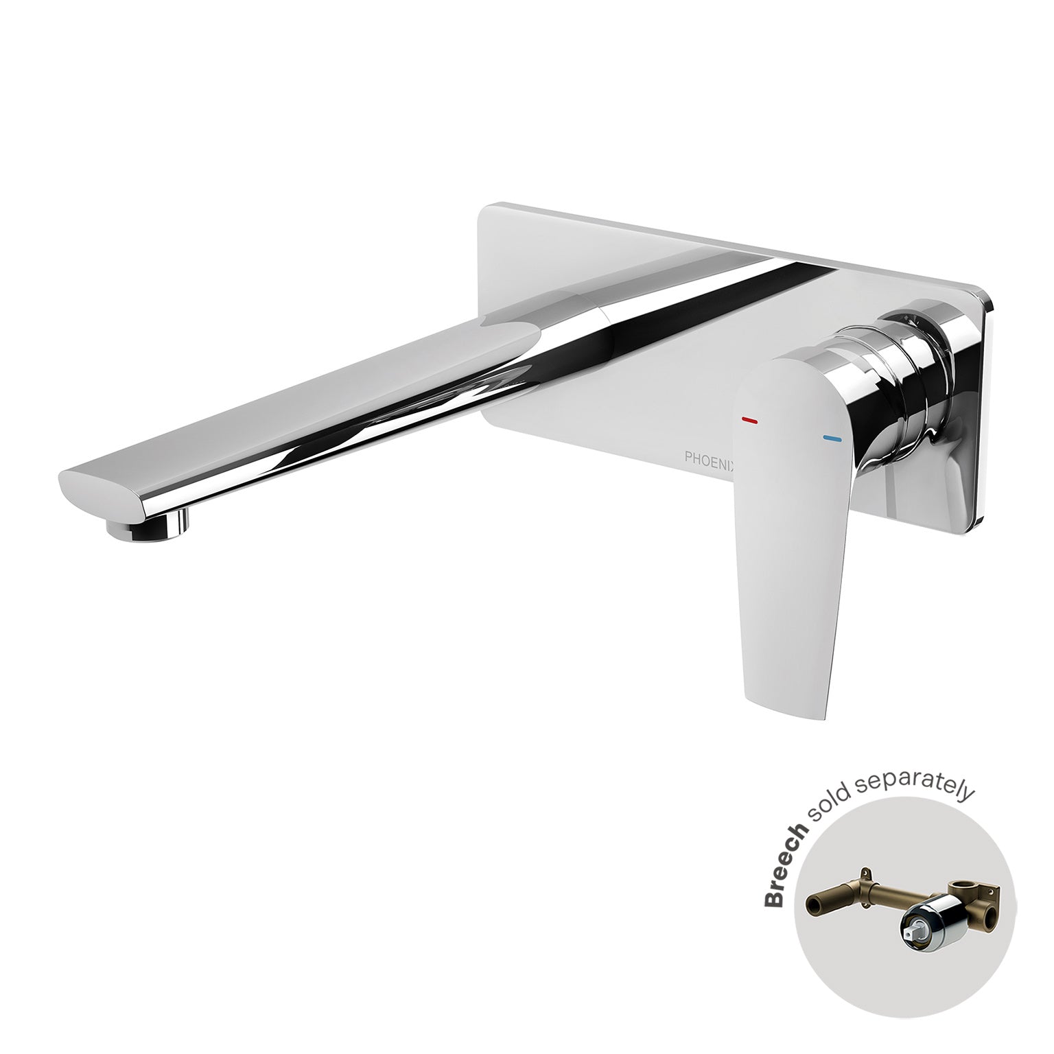 Arlo Wall Basin / Bath Mixer Set 200mm (Trim Kit Only) – 6 Star – Lead Free