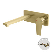 Arlo Wall Basin / Bath Mixer Set 200mm (Trim Kit Only) – 6 Star – Lead Free