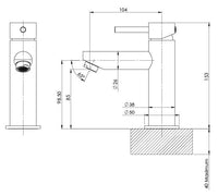 Pina Basin Mixer - Lead Free
