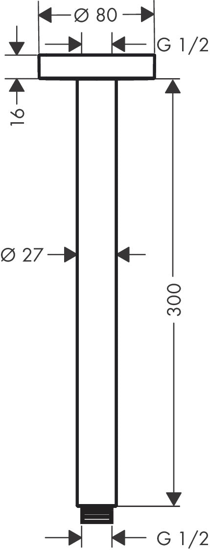 FixFit S 30 Ceiling Arms