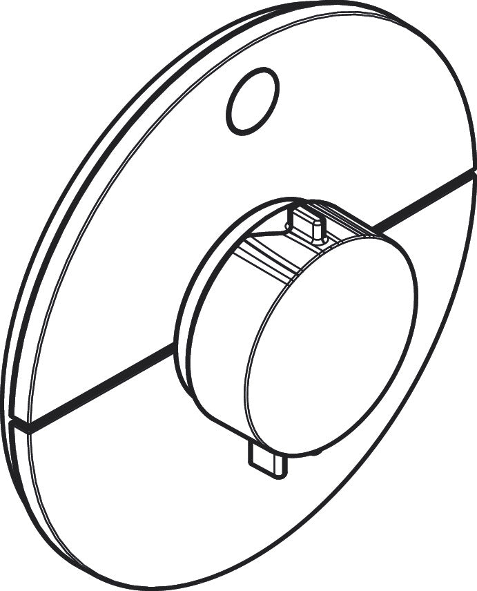 ShowerSelect Comfort S Thermostat for Concealed Installation