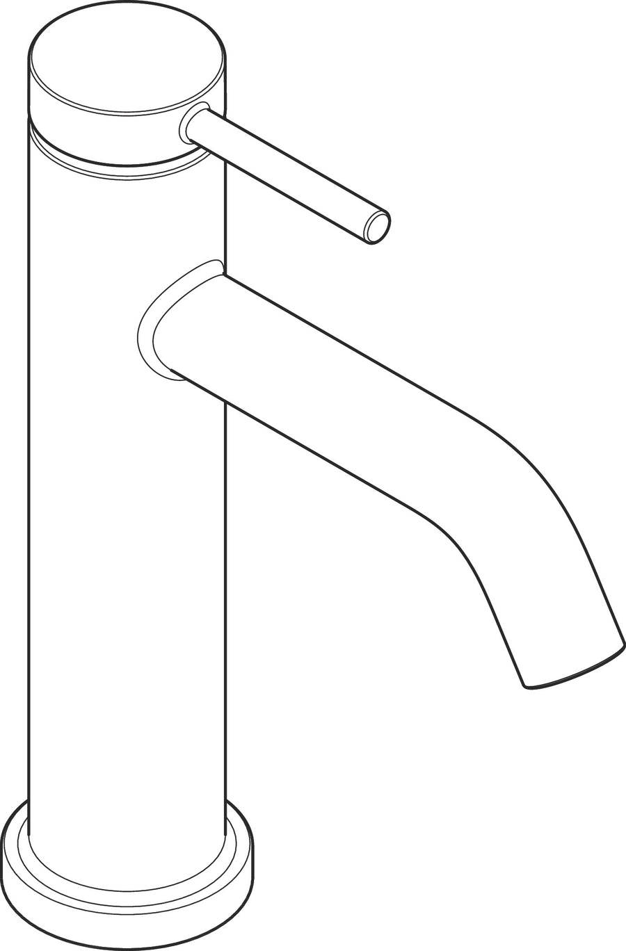 Tecturis S 110 Basin Mixer