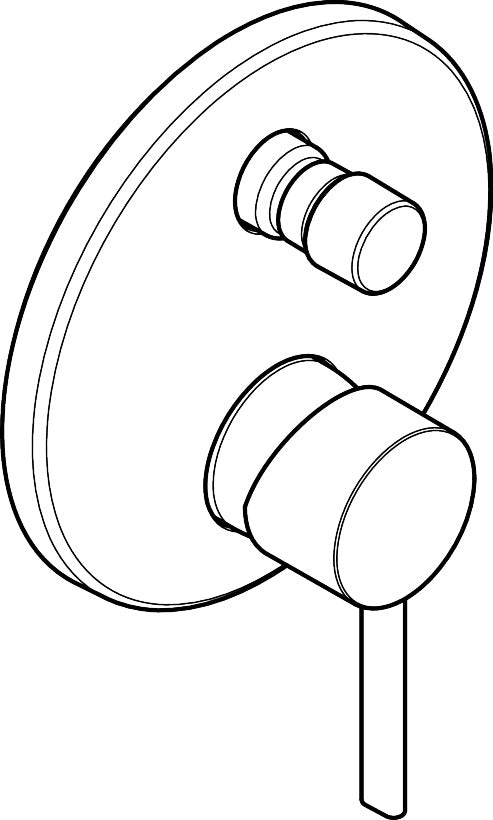 Zesis S Single Lever Bath Mixer