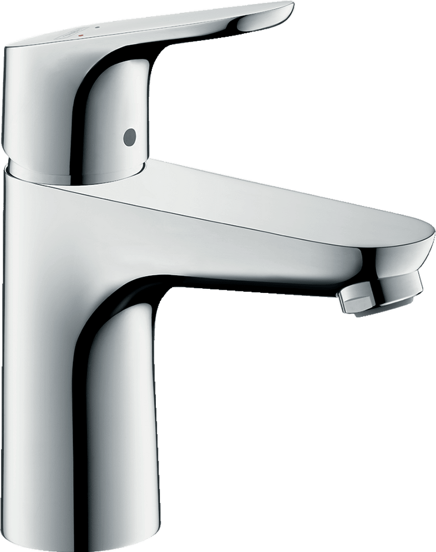 Focus Single lever basin mixer 100 without waste set