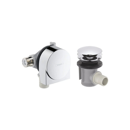 Exafill Bathtub filler and push-open waste set