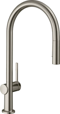 Stainless Steel Finish / 210 / 2 jet + With pull-out spray