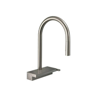 Stainless Steel Finish / 170 / 3 jet + With pull-out spout