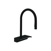 Matt Black / 170 / 3 jet + With pull-out spout