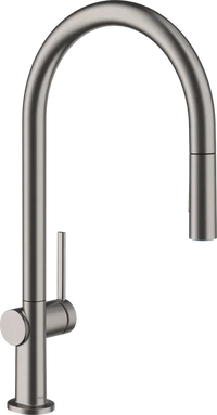 Brushed Black Chrome / 210 / 2 jet + With pull-out spray