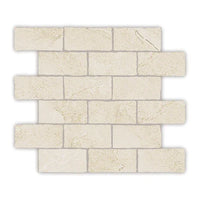Capri Tumbled Edge Mosaic Tile Per Sheet