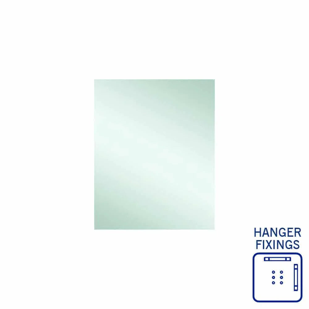Jackson Square Polished Edge Mirror with Demister