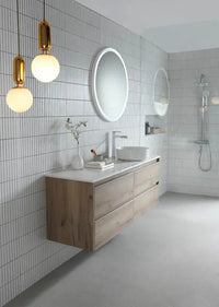 Eclipse LED Mirror with Dimmer