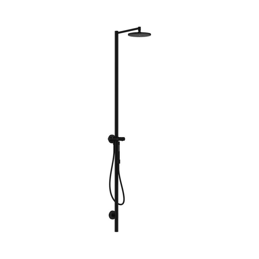 Starck Nature Shower Column with Thermostat and Overhead Shower