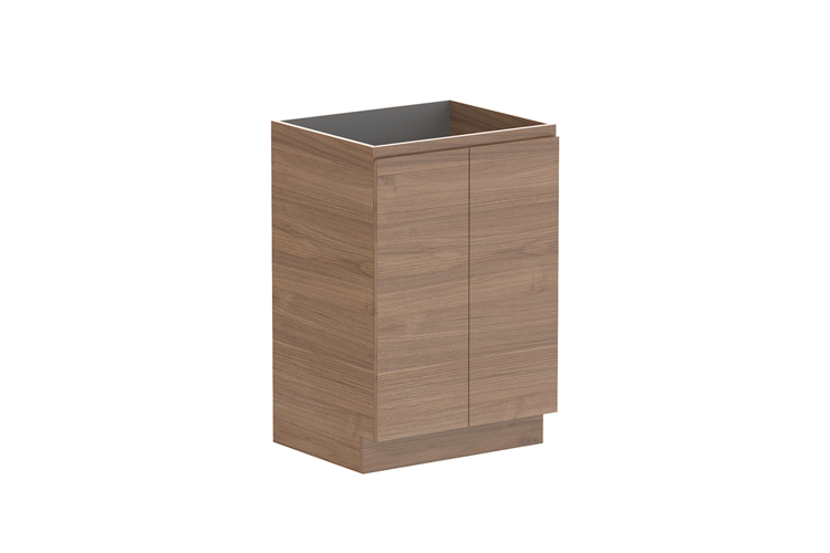 Glacier All Door Trio Floor Mount Vanity