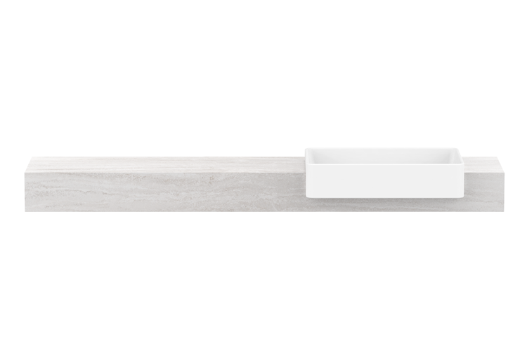 Michel Semi-Recessed Wall Hung Vanity