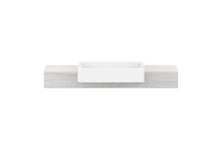 Michel Semi-Recessed Wall Hung Vanity