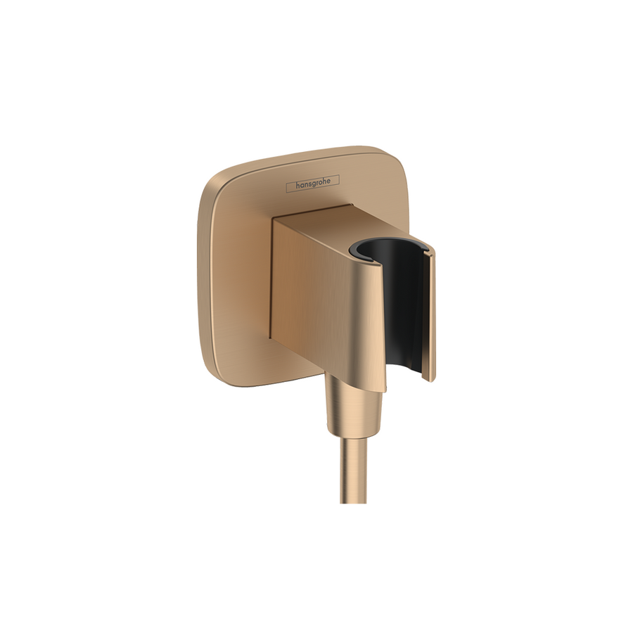 FixFit Q Shower Wall Outlet with Shower Holder