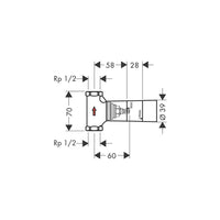 Basic Set For Shut-off Valve Ceramic