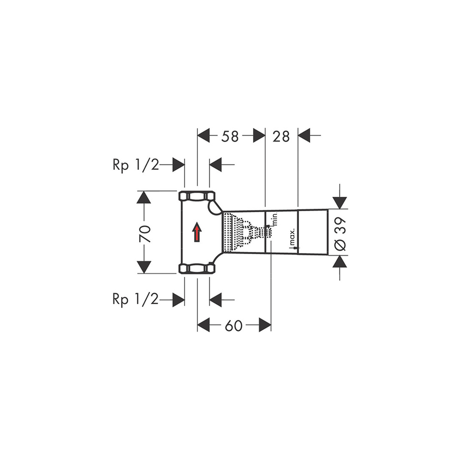 Basic Set For Shut-off Valve Ceramic