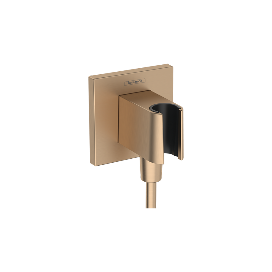 FixFit E Shower Wall Outlet with Shower Holder