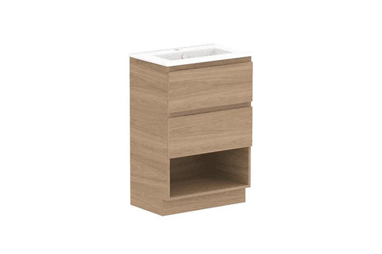 Glacier Ensuite Shelf Trio Vanity