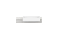 Michel Semi-Recessed Wall Hung Vanity