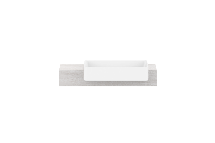 Michel Semi-Recessed Wall Hung Vanity