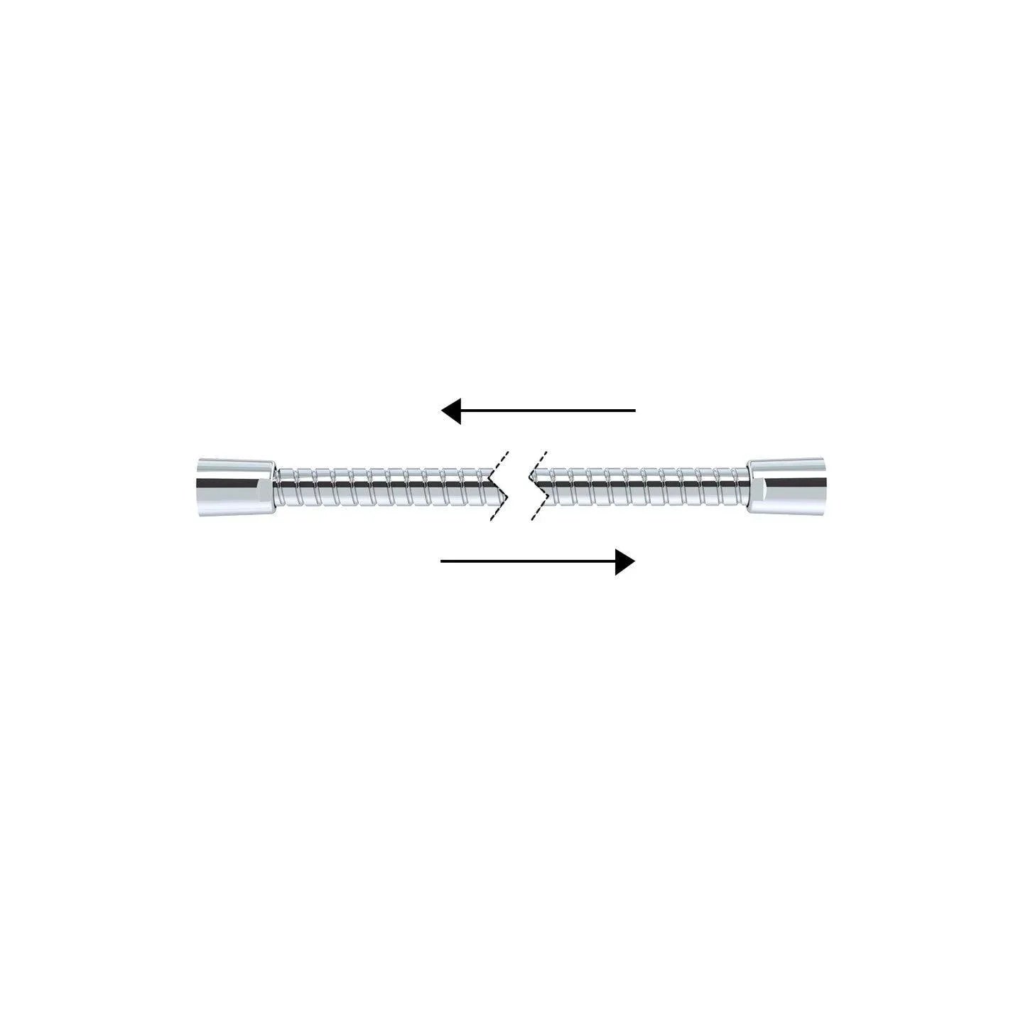 Metal Hose Double Hook & Loop - Agraff