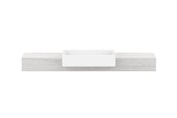 Michel Semi-Recessed Wall Hung Vanity