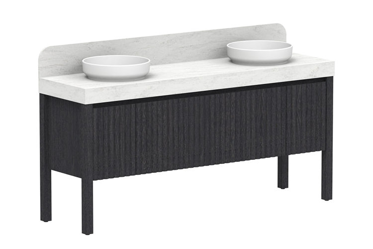 Harper Floor Mount Vanity with Legs