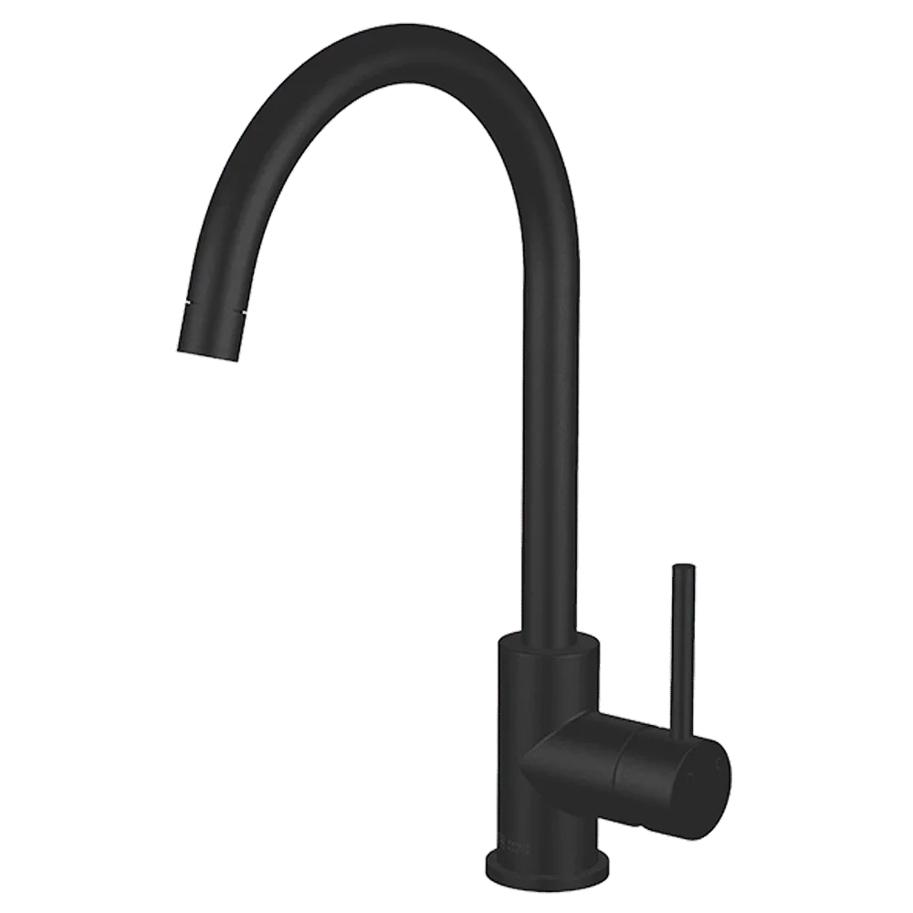 Lucia Goose Side Lever Kitchen Mixer