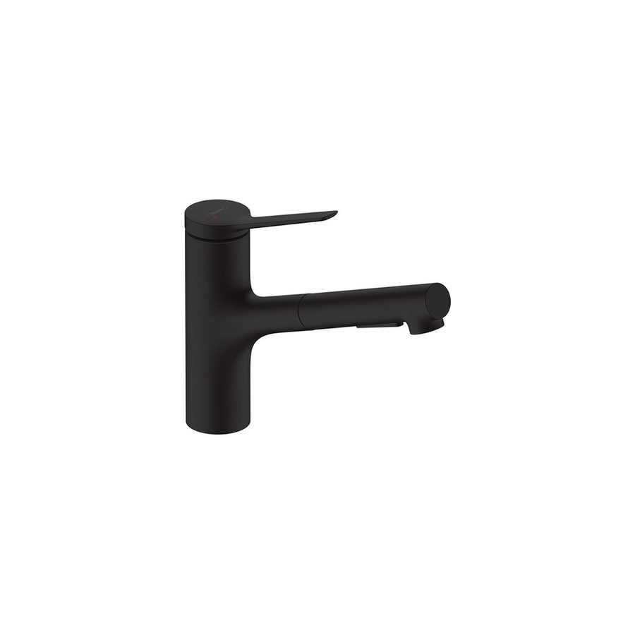 Zesis M33 Single lever kitchen mixer 150, pull-out spray, 2jet