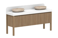 Harper Floor Mount Vanity with Legs